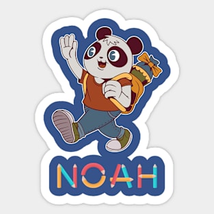 Entrusion Panda Noah Sticker